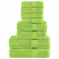 Shumee Premium 8dílná jablkově zelená 600g/m2 100% bavlna - Towel Set