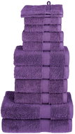Shumee Premium 12dílná fialová 600 g/m2 100% bavlna - Towel Set