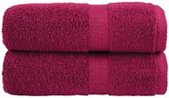 Shumee Premium 2 ks bordó 30 × 50 cm 600 g/m2 100% bavlna - Towel Set