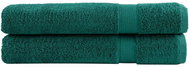 Shumee Premium 2 ks zelené 100 × 200 cm 600 g/m2 100% bavlna - Towel Set