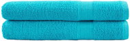 Shumee Premium 2 ks tyrkysové 80 × 200 cm 600 g/m2 100% bavlna - Towel Set