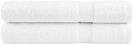 Shumee Premium 2 pcs white 80 × 200 cm 600 g/m2 100% cotton - Towel Set