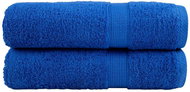 Shumee Premium 2 ks modré 70 × 140 cm 600 g/m2 100% bavlna - Towel Set