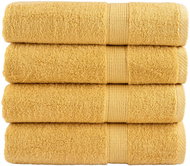 Shumee Premium 4 ks zlaté 70 × 140 cm 600 g/m2 100% bavlna - Towel Set