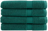 Shumee Premium 4 ks zelené 100 × 200 cm 600 g/m2 100% bavlna - Towel Set