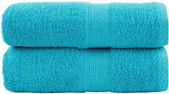 Shumee Premium 2 ks tyrkysové 30 × 50 cm 600 g/m2 100% bavlna - Towel Set