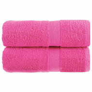 Shumee Premium na ruce 2 ks růžové 30 × 30 cm 600 g/m2 100% bavlna - Sada ručníků