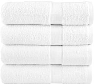 Shumee Premium 4 ks bílé 100 × 150 cm 600 g/m2 100% bavlna - Towel Set