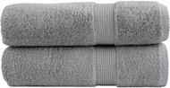 Shumee Premium na ruce 2 ks šedé 50 × 100 cm 600 g/m2 100% bavlna - Towel Set