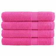 Shumee Premium 4 ks růžové 80 × 200 cm 600 g/m2 100% bavlna - Towel Set
