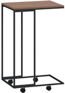 SHUMEE with wheels black 40 × 30 × 63,5 cm - Side Table