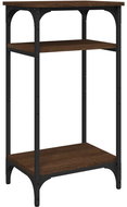 SHUMEE brown oak 40 × 30 × 75 cm - Side Table