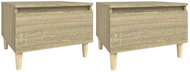 SHUMEE 2 pcs sonoma oak 50 × 46 × 35 cm - Side Table