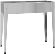 SHUMEE Zahradní truhlík 100,5 × 40,5 × 90 cm pozinkovaná ocel - Truhlík