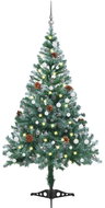 Shumee Námrazou pokrytý vánoční stromek LED sada koulí a šišky 150 cm, 3077699 - Christmas Tree
