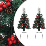 Shumee Umělé vánoční stromky na cestu 76 cm PVC, 2 ks - Christmas Tree