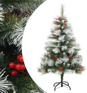 Shumee Umělý sklápěcí vánoční stromek s šiškami a bobulemi 120 cm, 357710 - Christmas Tree
