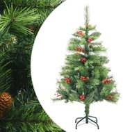Shumee Umělý sklápěcí vánoční stromek s šiškami a bobulemi 150 cm - Christmas Tree