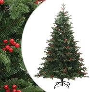 Shumee Umělý sklápěcí vánoční stromek s šiškami a bobulemi 180 cm, 358376 - Christmas Tree