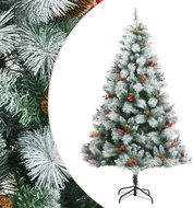Shumee Umělý sklápěcí vánoční stromek s šiškami a bobulemi 240 cm, 357714 - Christmas Tree