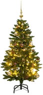 Shumee Umělý sklápěcí vánoční stromek se 150 LED a koulemi 150 cm, 3210086 - Christmas Tree