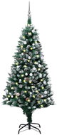 Shumee Umělý vánoční stromek LED osvětlení sada koulí a šišky 150 cm - Christmas Tree