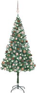 Shumee Umělý vánoční stromek LED osvětlení sada koulí a šišky 180 cm, 3077614 - Christmas Tree
