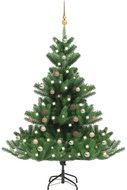 Shumee Umělý vánoční stromek normandská jedle LED a koule zelený 120 cm, 3077644 - Christmas Tree