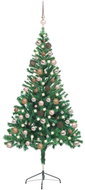 Shumee Umělý vánoční stromek s LED a sadou koulí 150 cm 380 větviček - Christmas Tree