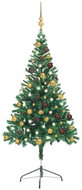 Shumee Umělý vánoční stromek s LED a sadou koulí 150 cm 380 větviček, 3077488 - Christmas Tree