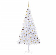 Shumee Umělý vánoční stromek s LED a sadou koulí 210 cm 910 větviček, 3077495 - Christmas Tree