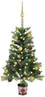 Shumee Umělý vánoční stromek s LED a sadou koulí 65 cm zelený, 3077551 - Christmas Tree