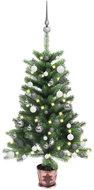 Shumee Umělý vánoční stromek s LED a sadou koulí 90 cm zelený - Christmas Tree