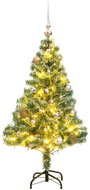 Shumee Umělý vánoční stromek se 150 LED a sadou koulí zasněžený 150 cm, 3210092 - Christmas Tree