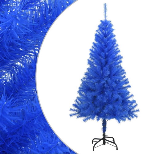Shumee Umělý vánoční stromek se stojanem modrý 150 cm PVC - Christmas Tree - Main image