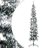 Shumee Úzký umělý poloviční vánoční stromek se sněhem 240 cm - Christmas Tree