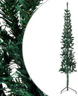 Shumee Úzký umělý poloviční vánoční stromek se stojanem zelený 240 cm - Christmas Tree