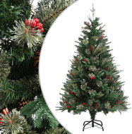 Shumee Vánoční stromek se šiškami zelený 120 cm PVC a PE - Christmas Tree