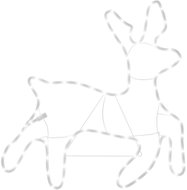 Shumee Christmas reindeer 3 pcs, with warm white LEDs 57 × 55 × 4,5 cm - Christmas Lights