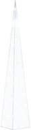 Shumee acrylic decorative LED light cone cold white 90 cm - Christmas Lights