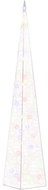 Shumee acrylic decorative LED light cone multicolour 90 cm - Christmas Lights