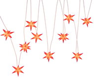 Shumee Christmas stars with LED 10 pcs, red 10 cm - Christmas Lights