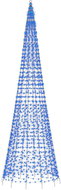 Shumee Christmas tree on pole 1 534 blue LEDs 500 cm - Christmas Lights