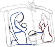 Shumee Christmas decoration nativity 240 LED 116 × 41 × 87 cm - Christmas Lights