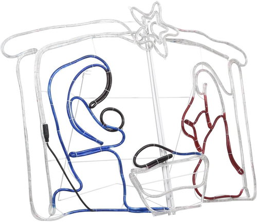 Shumee Christmas decoration nativity 240 LED 116 × 41 × 87 cm Main image Shumee Christmas decoration nativity 240 LED 116 × 41 × 87 cm - Christmas Lights - Main image