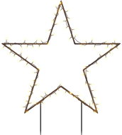 Shumee Christmas light decoration with spikes Star 80 LEDs, 60 cm - Christmas Lights