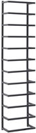 SHUMEE Věšák na ručníky černý 24 × 12 × 96 cm ocel - Coat Hanger