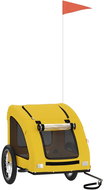 Shumee Dog bike cart yellow oxford cloth and iron - Dog Bicycle Trailer