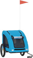 Shumee Bike Cart for dog blue oxford cloth and iron XII - Dog Bicycle Trailer
