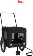 Shumee Dog bike trolley black oxford cloth and iron - Dog Bicycle Trailer